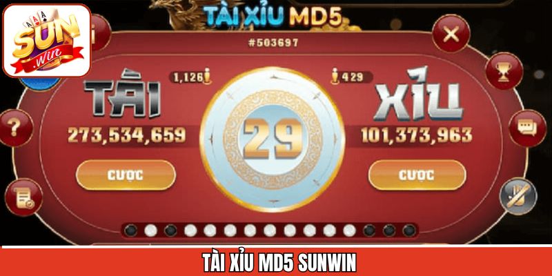 Tài Xỉu MD5 Sunwin - Trò Chơi Giải Trí Đỉnh Cao Không Bỏ Lỡ